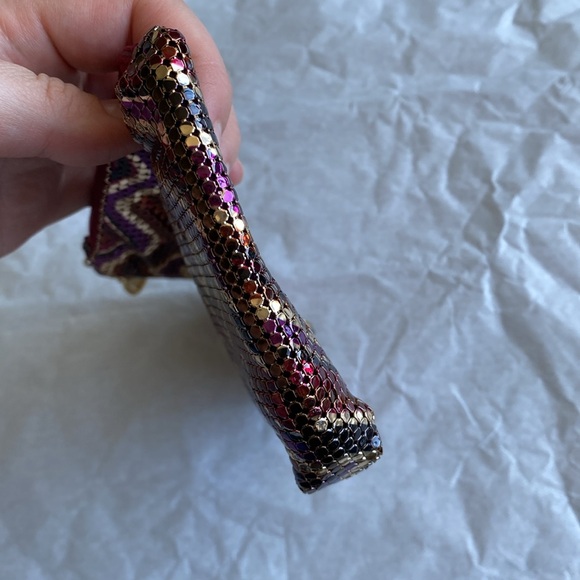 Whiting & Davis Rare Vintage Mesh Clutch/Wallet/Cosmetic Case - Picture 7 of 13